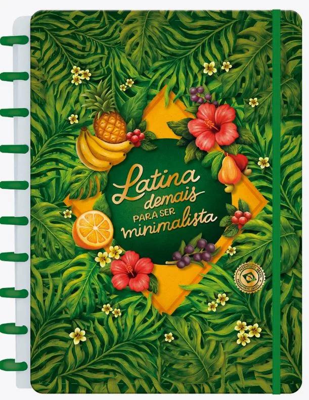 CADERNO NEODISC COLLEGE CAPA DURA 80 FOLHAS - PASSAPORTE BRASIL