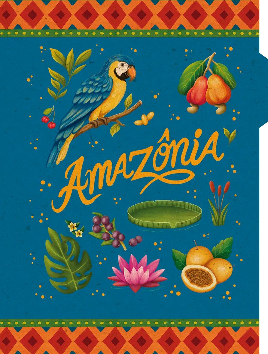 CADERNO COLLEGE CAPA DURA 80 FOLHAS ARGOLADO - PASSAPORTE BRASIL — miniatura 3