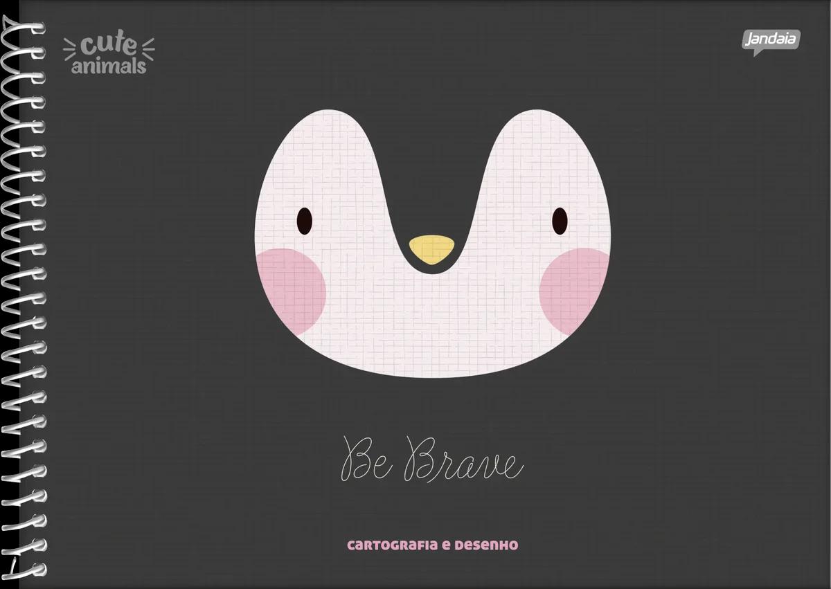 CADERNO ESPIRAL CAPA DURA 80 FOLHAS CARTOGRAFIA - CUTE ANIMALS — miniatura 2