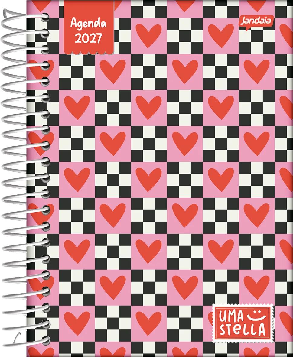 AGENDA DIARIA ESPIRAL 117X162MM 176 FOLHAS - STELLA — imagem 1