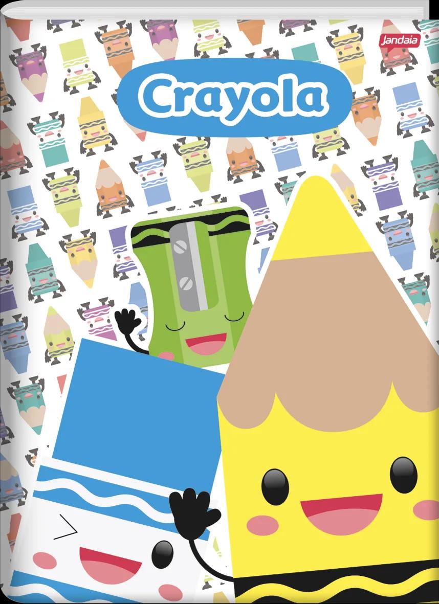CADERNO BROCHURA CAPA DURA 1/4 80 FOLHAS - CRAYOLA — miniatura 2