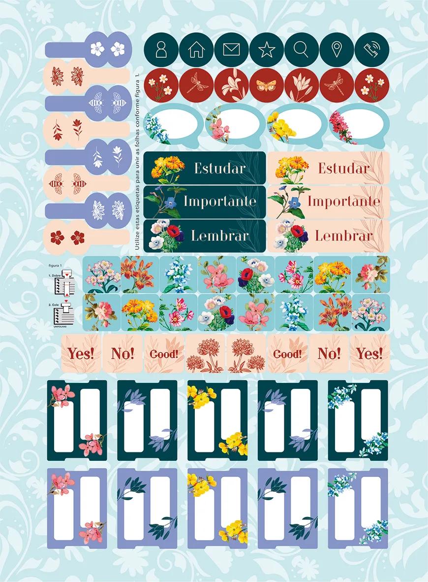 CADERNO ESPIRAL UNIVERSITÁRIO CAPA DURA 01 MATÉRIA 80 FOLHAS - LIBERTY — miniatura 6