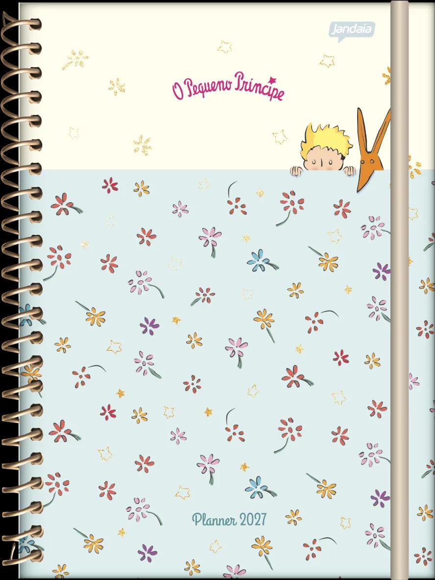 AGENDA PLANEJAMENTO ESPIRAL 175X242MM - O PEQUENO PRINCIPE