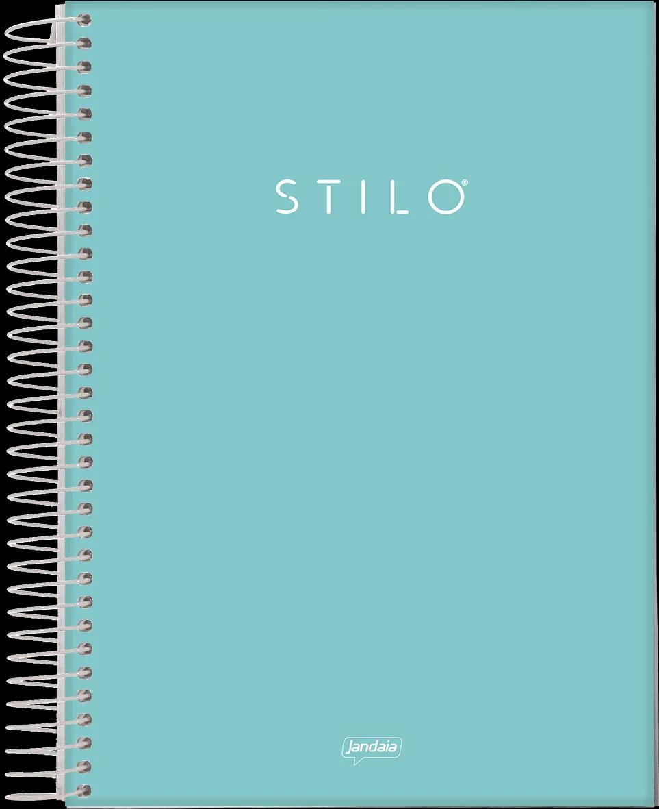 CADERNO ESPIRAL CAPA DURA 1/8 80 FOLHAS - STILO — miniatura 2