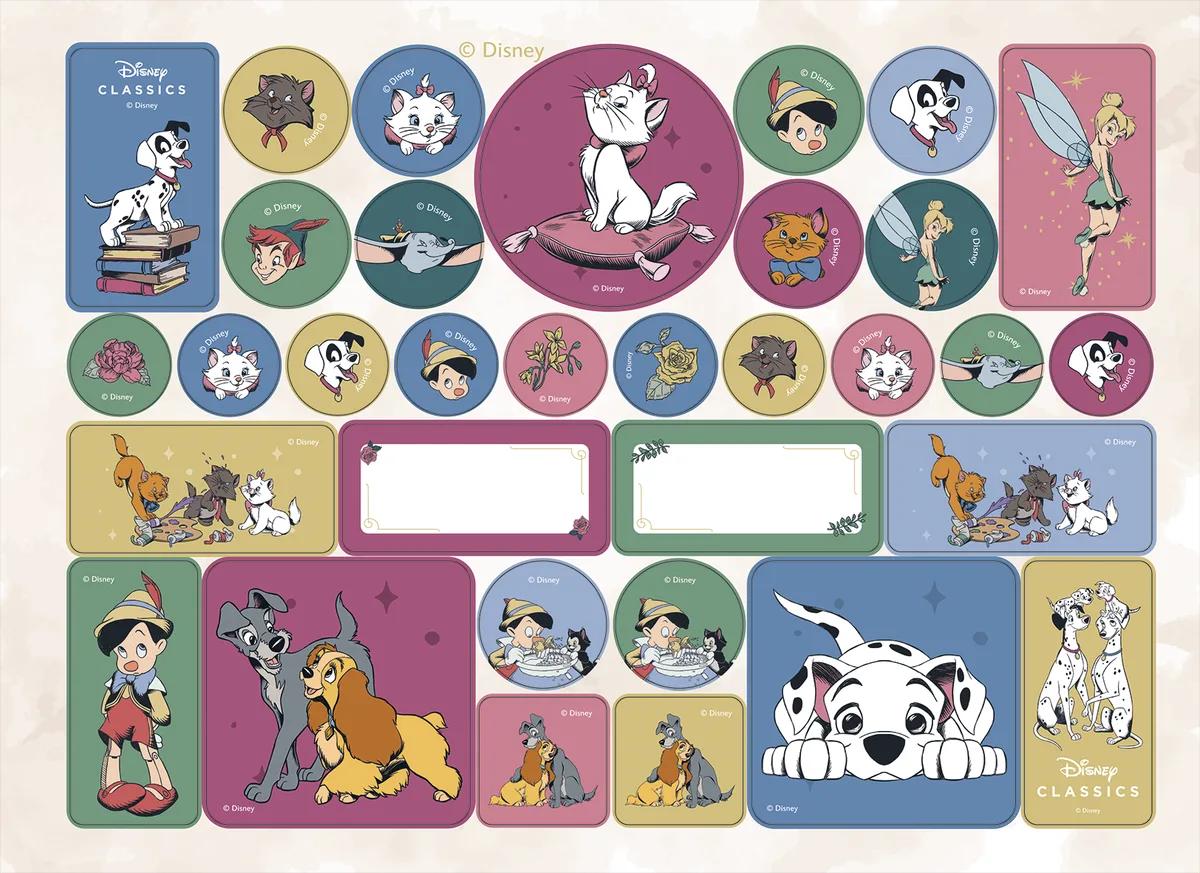 CADERNO ESPIRAL CAPA DURA 80 FOLHAS CARTOGRAFIA - DISNEY CLÁSSICOS — miniatura 3