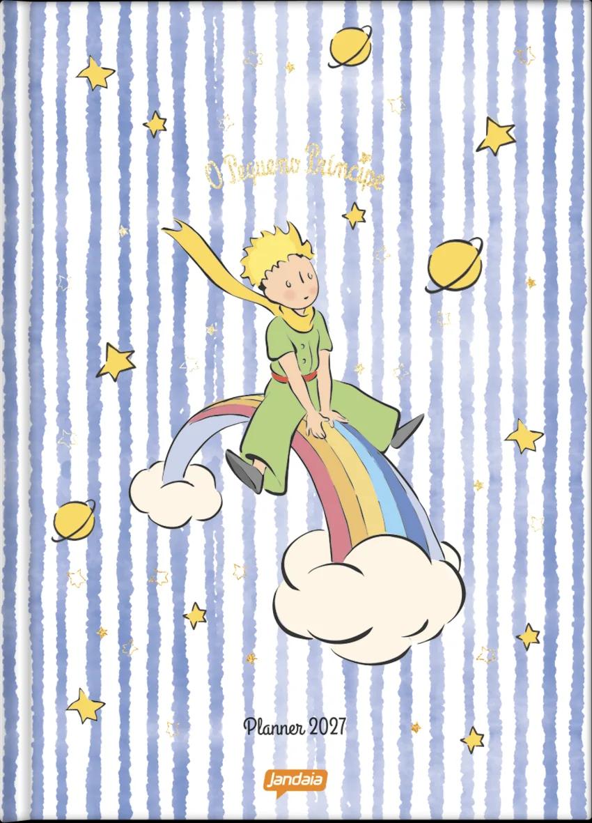 AGENDA PLANEJAMENTO LOMBADA QUADRADA 175X242MM - O PEQUENO PRINCIPE