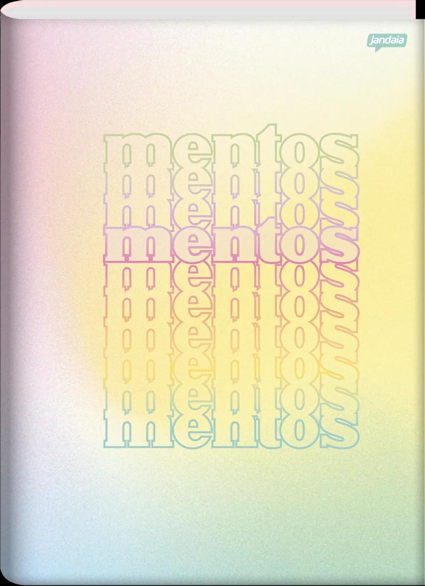 CADERNO BROCHURA CAPA DURA UNIVERSITÁRIO 80 FOLHAS - MENTOS