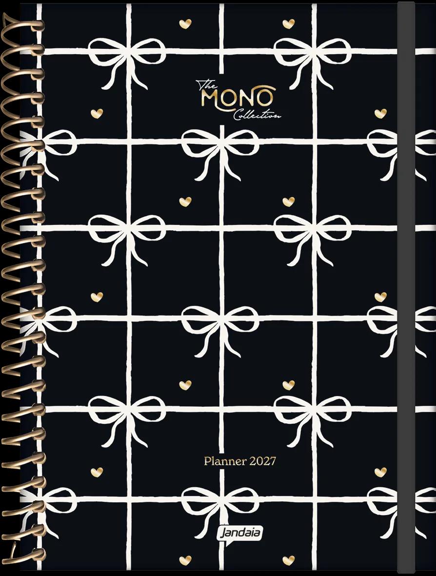 AGENDA PLANEJAMENTO ESPIRAL 175X242MM 80 FOLHAS - MONO — miniatura 4