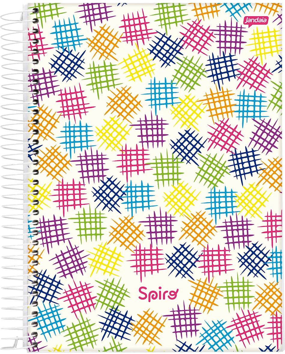 CADERNO ESPIRAL UNIVERSITÁRIO CAPA DURA 15 MATÉRIAS 240 FOLHAS - SPIRO
