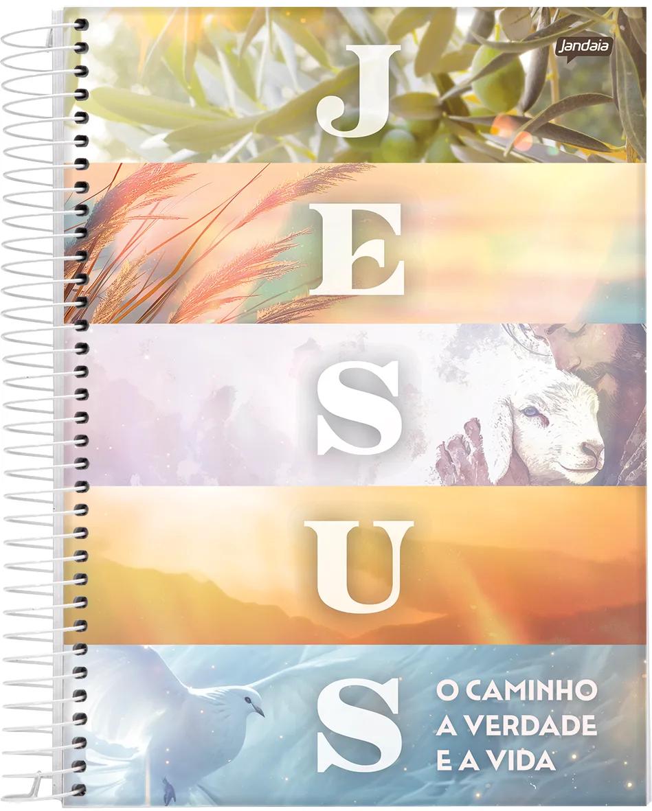 CADERNO ESPIRAL UNIVERSITÁRIO CAPA DURA 10 MATÉRIAS 160 FOLHAS - BELIEVE