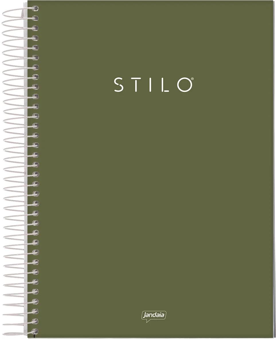 CADERNO ESPIRAL UNIVERSITÁRIO CAPA DURA 10 MATÉRIAS 160 FOLHAS - STILO TREND — miniatura 2
