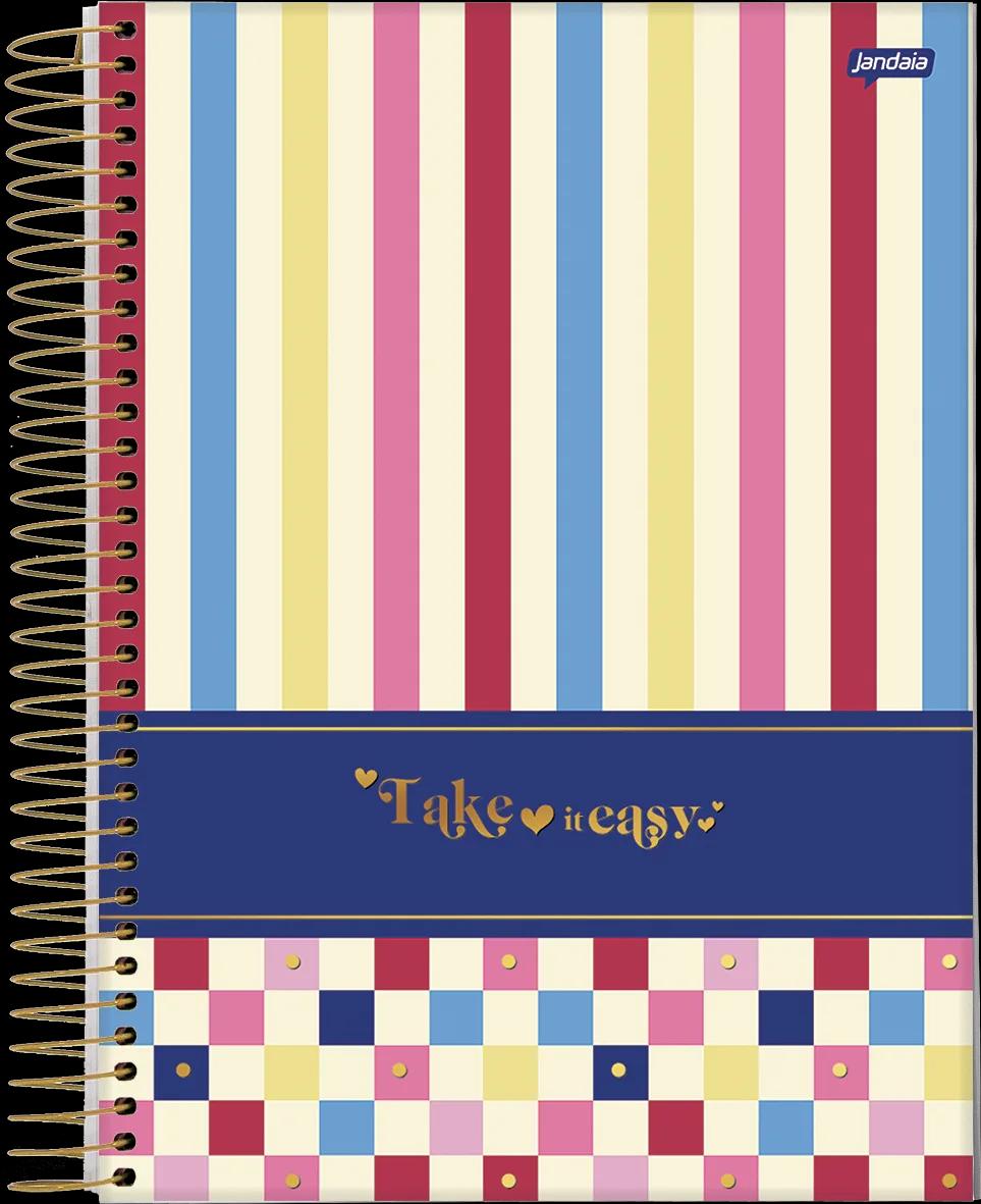 CADERNO ESPIRAL UNIVERSITÁRIO CAPA DURA 10 MATÉRIAS 160 FOLHAS -  WISH — miniatura 2