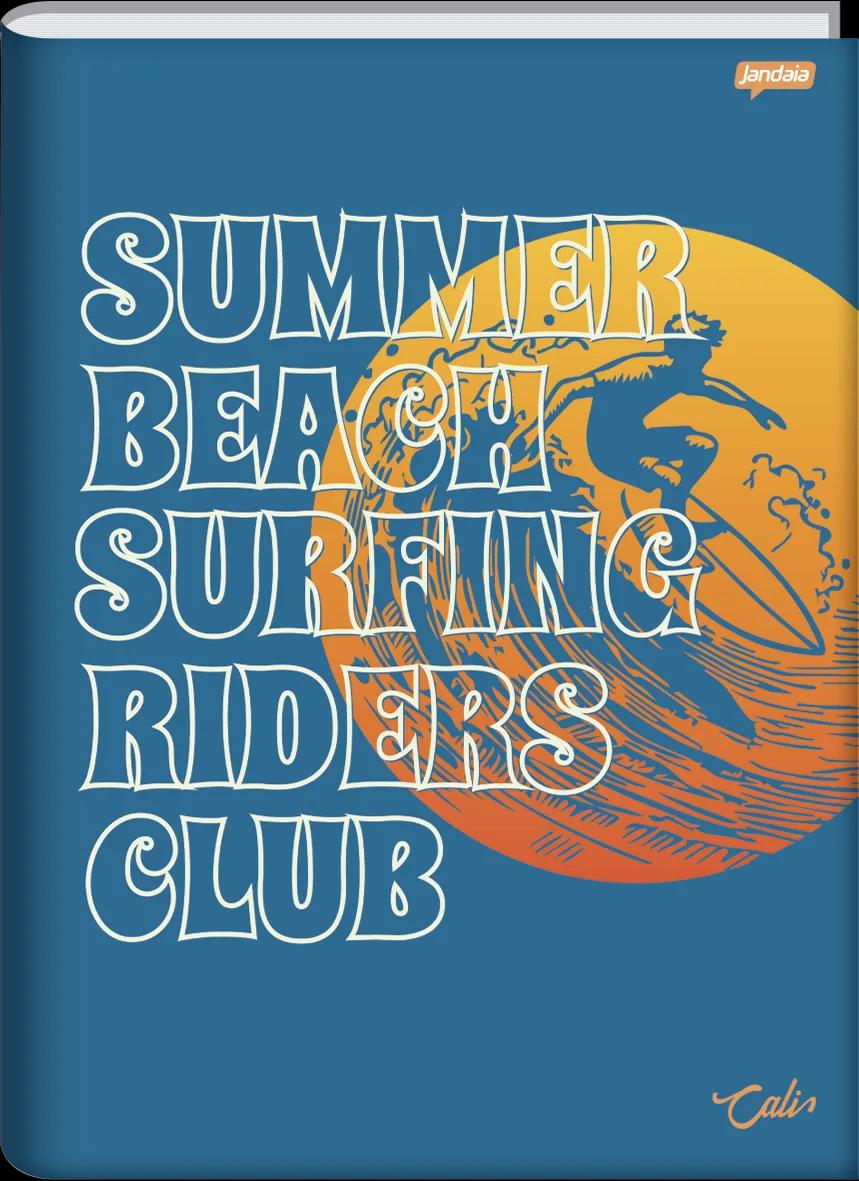 CADERNO BROCHURA UNIVERSITÁRIO CAPA DURA 96 FOLHAS -  CALI E MALIBU — miniatura 2