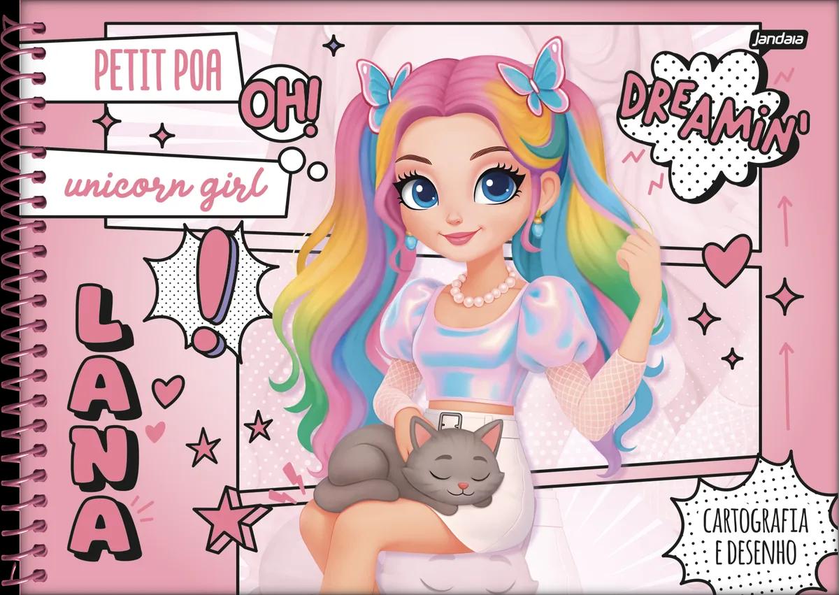 CADERNO ESPIRAL CAPA DURA 80 FOLHAS CARTOGRAFIA - PETIT POÁ — miniatura 2