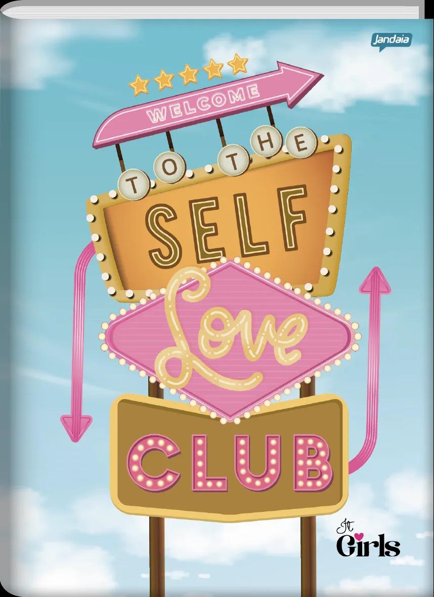 CADERNO BROCHURA 1/4 CAPA DURA 96 FOLHAS - IT GIRL