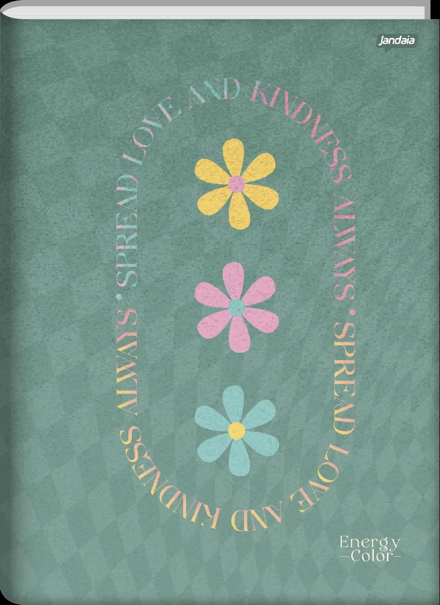 CADERNO BROCHURA UNIVERSITÁRIO CAPA DURA 80 FOLHAS -  ENERGY COLOR — miniatura 2