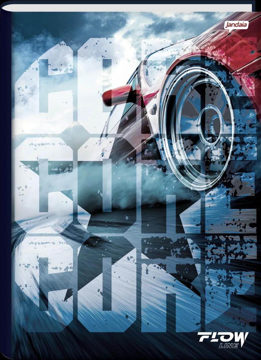 CADERNO BROCHURA UNIVERSITÁRIO CAPA DURA 80 FOLHAS - FLOW