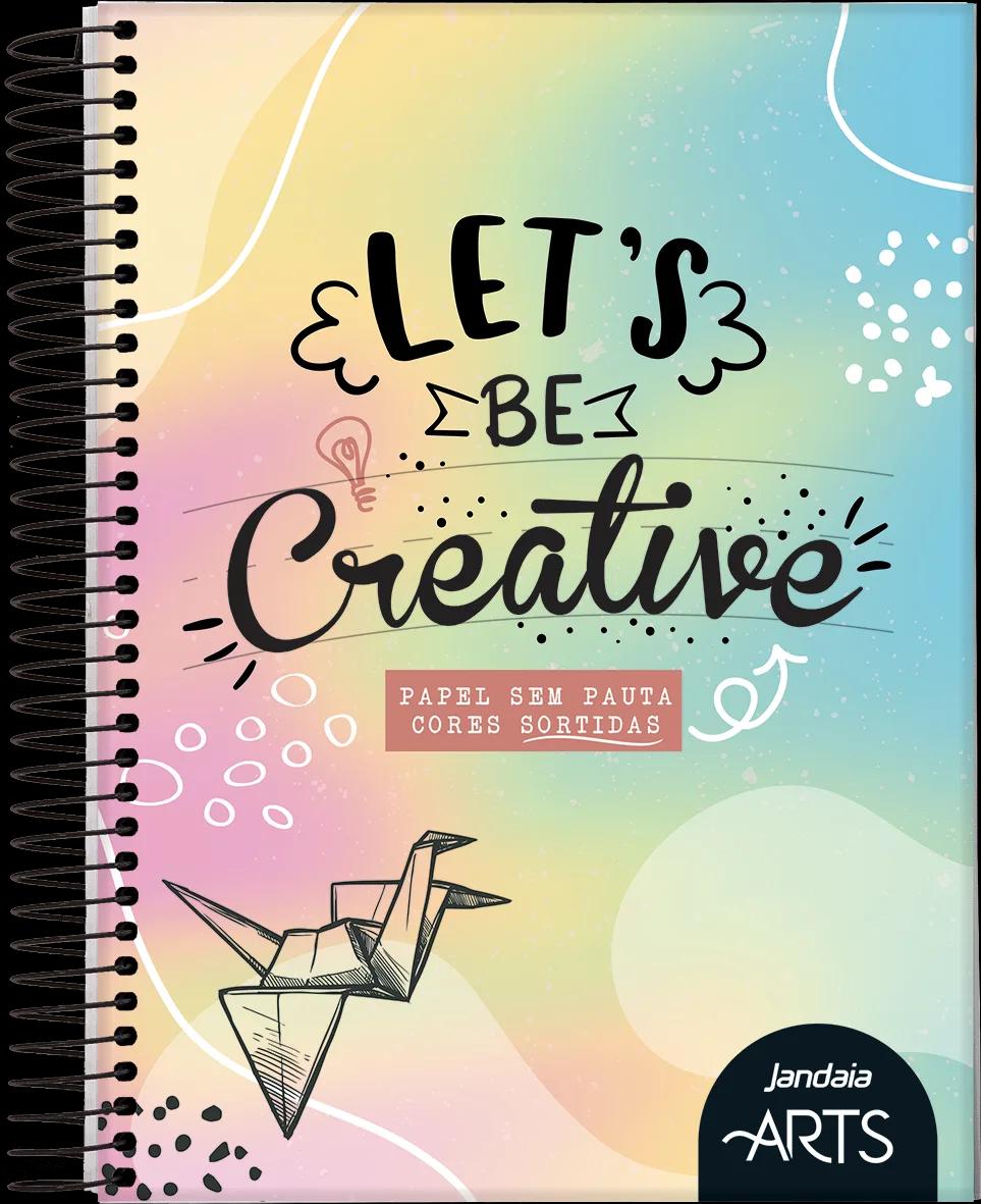 CADERNO ESPIRAL CAPA DURA SKETCHBOOK SORTIDO 80 FOLHAS - JANDAIA ARTS