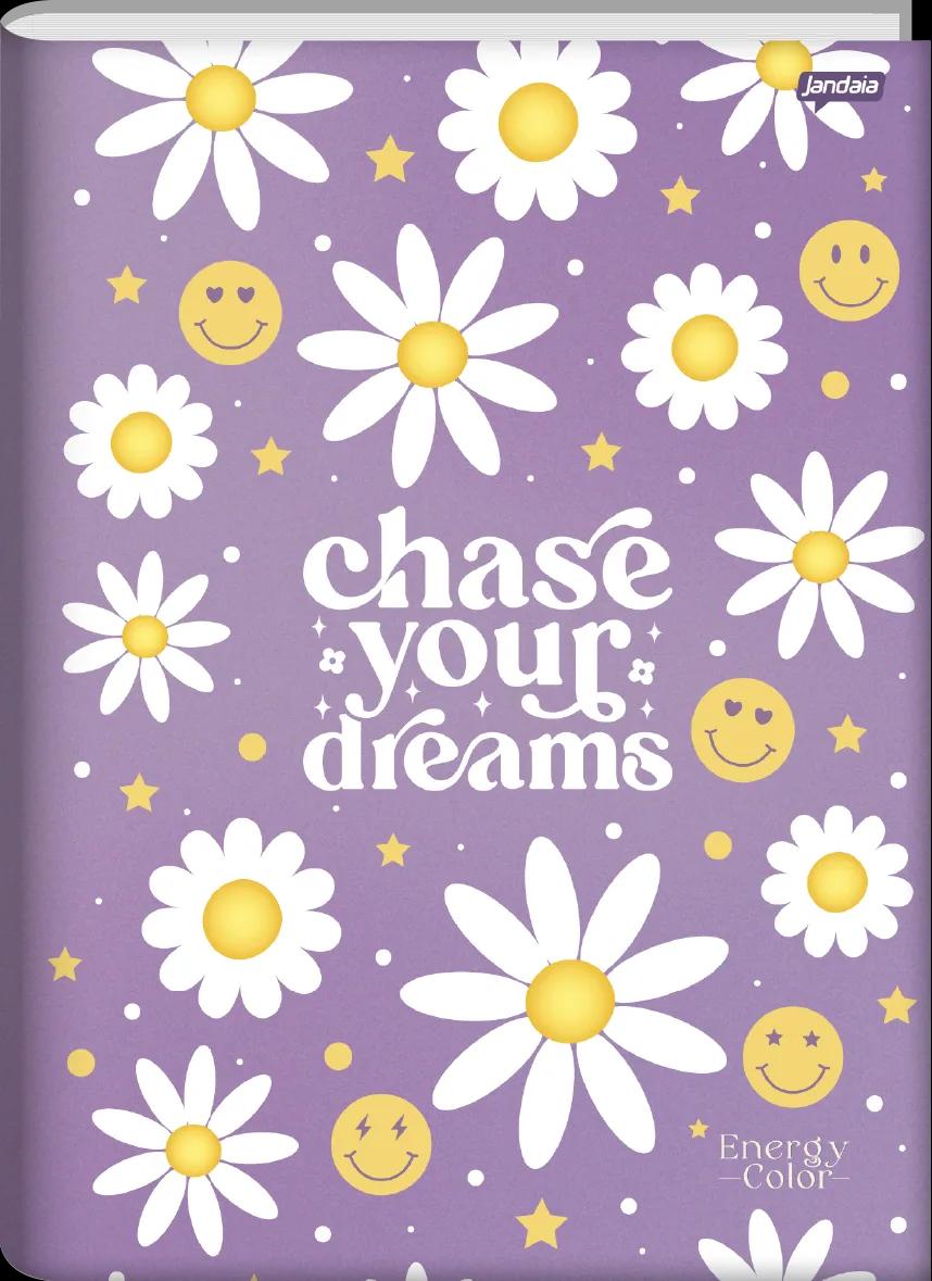 CADERNO BROCHURA UNIVERSITÁRIO CAPA DURA 80 FOLHAS -  ENERGY COLOR — miniatura 3