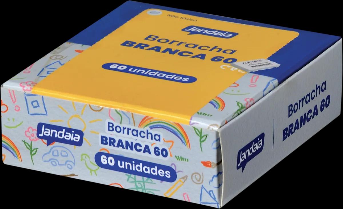 BORRACHA PLÁSTICA BRANCA N°60 - JANDAIA