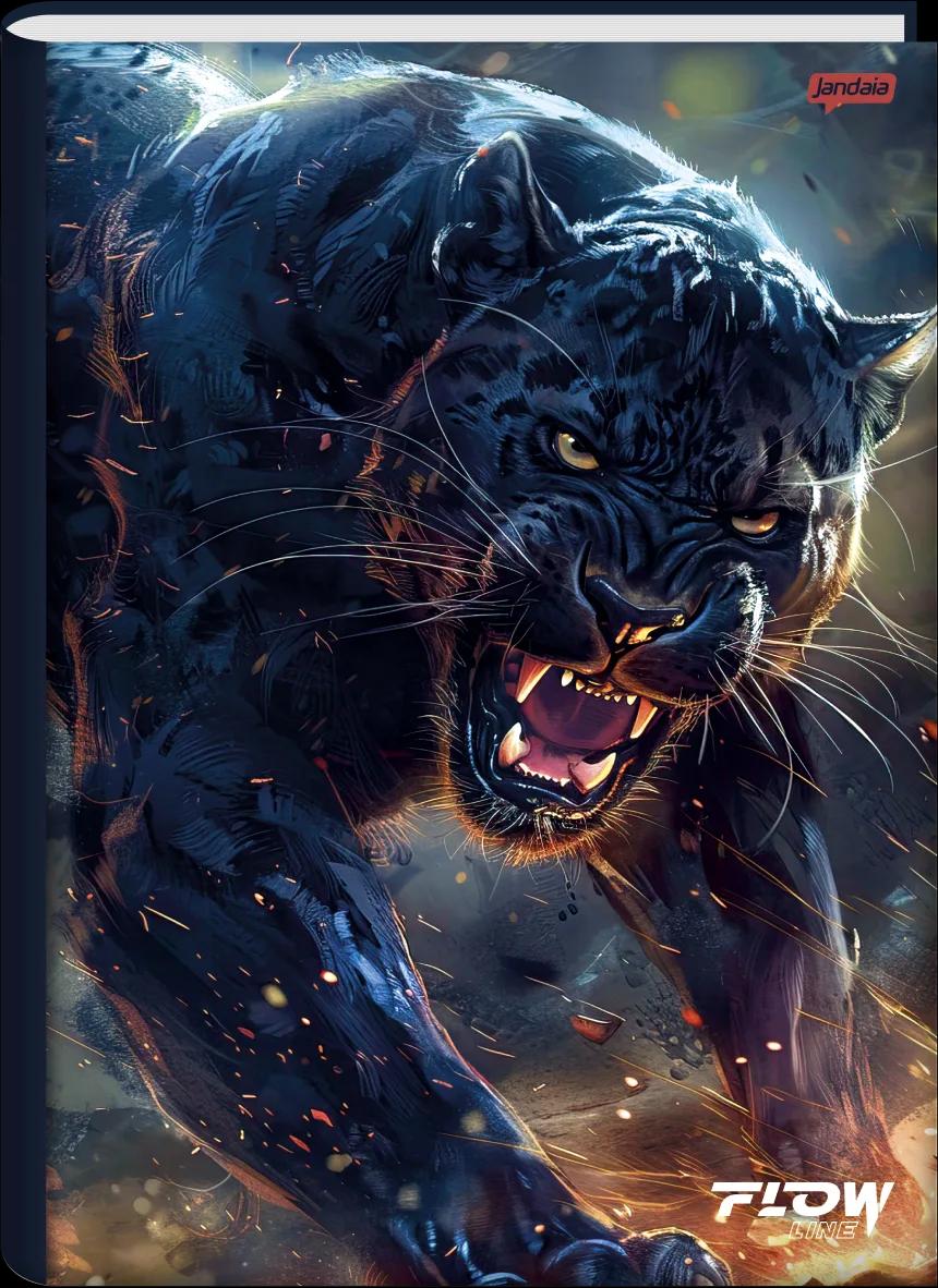 CADERNO BROCHURA UNIVERSITÁRIO CAPA DURA 80 FOLHAS - FLOW — miniatura 3