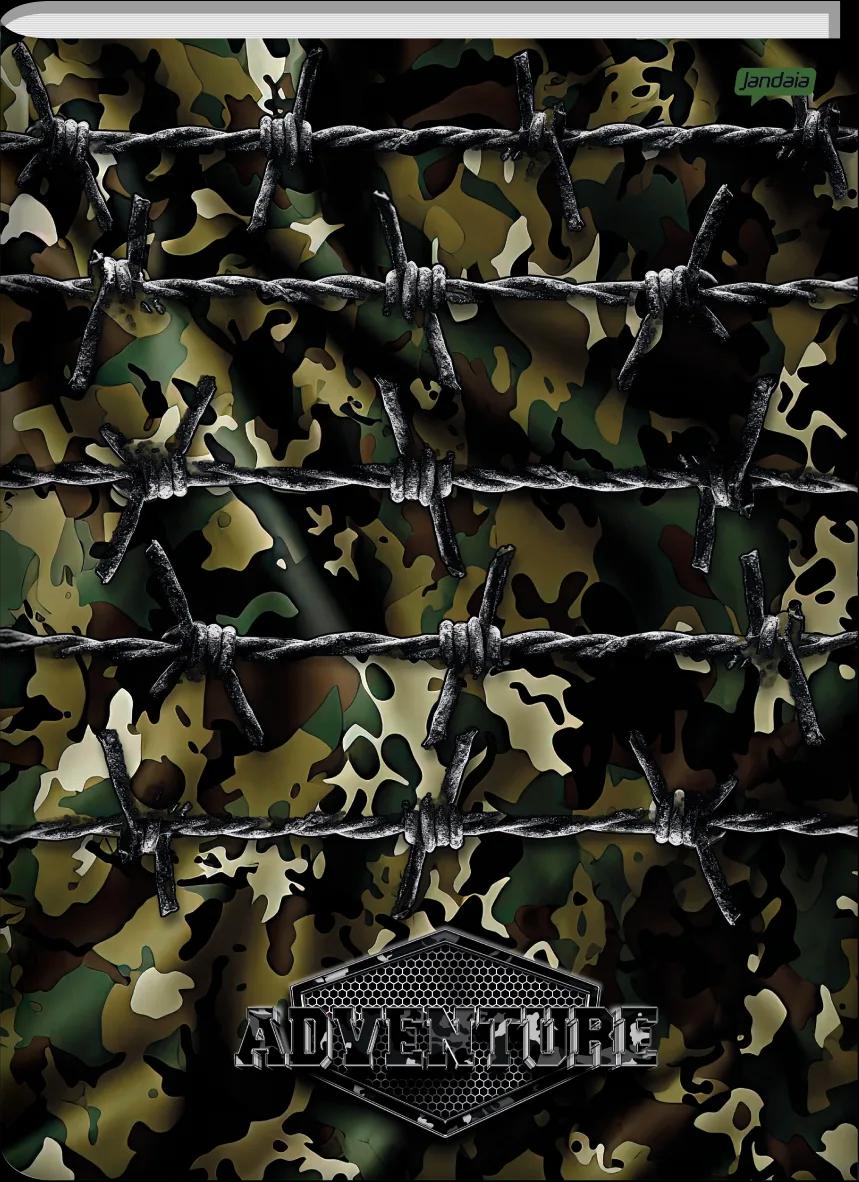 CADERNO BROCHURA UNIVERSITÁRIO CAPA DURA 80 FOLHAS - ADVENTURE