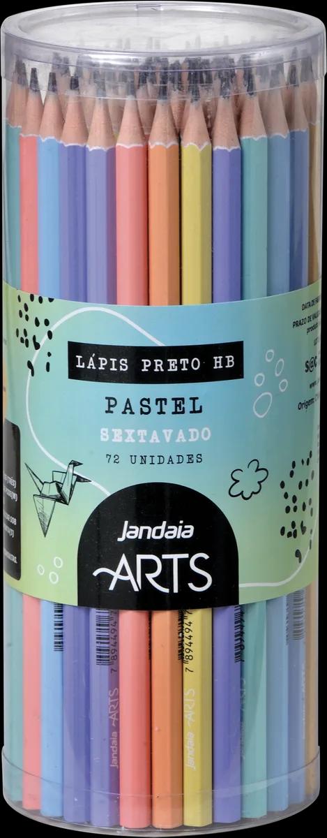 LAPIS PRETO RESINA PASTEL - JANDAIA ARTS