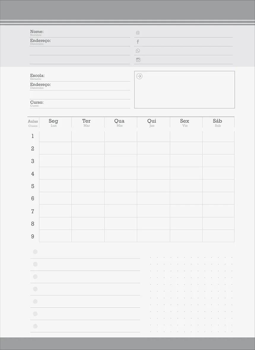 CADERNO ESPIRAL 1/4 CAPA DURA 80 FOLHAS - PLAYER ONE — miniatura 6