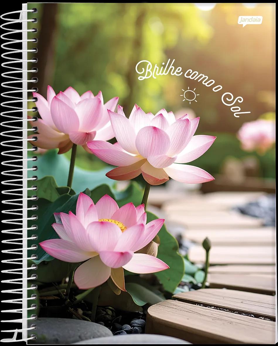 CADERNO ESPIRAL UNIVERSITÁRIO CAPA DURA 12 MATÉRIAS 192 FOLHAS -  PAZ — miniatura 2