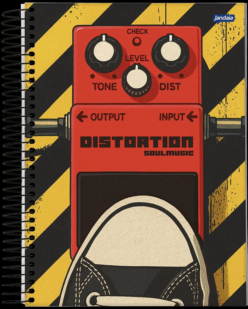 CADERNO ESPIRAL UNIVERSITÁRIO CAPA DURA 01 MATÉRIA 80 FOLHAS - SOUL MUSIC — miniatura 4