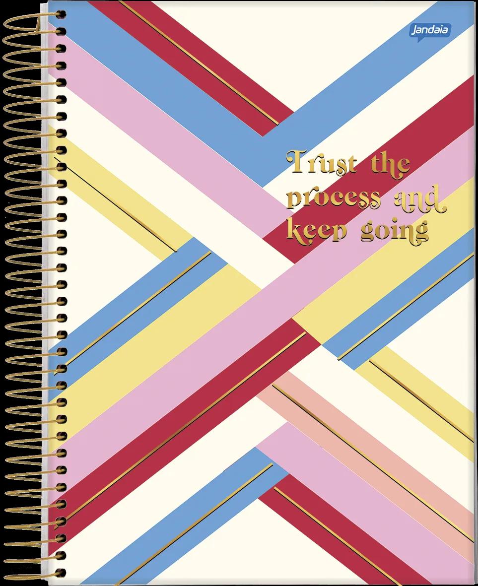 CADERNO ESPIRAL 1/8 CAPA DURA 80 FOLHAS - WISH — miniatura 4