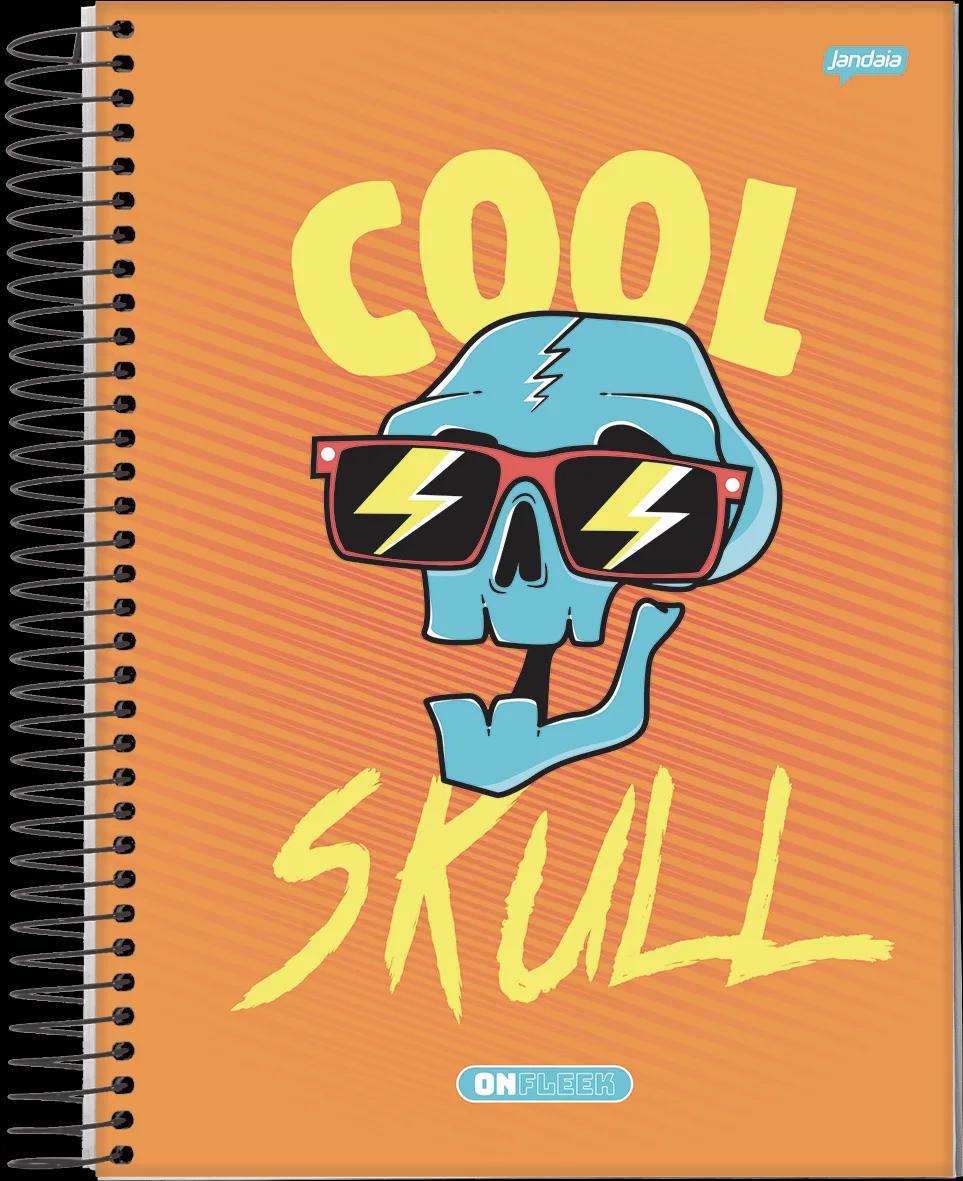 CADERNO ESPIRAL UNIVERSITÁRIO CAPA DURA 20 MATÉRIAS  400 FOLHAS -  ON FLEEK