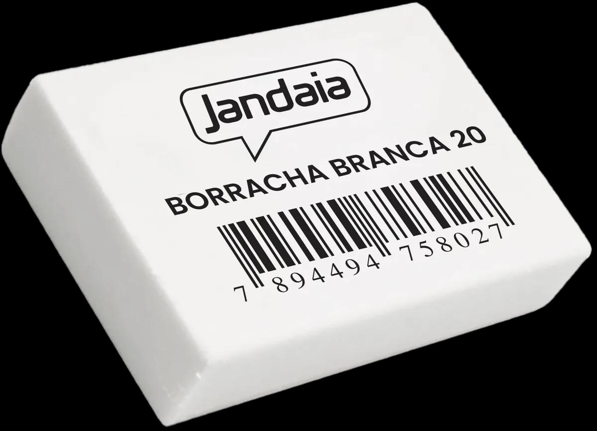 BORRACHA PLÁSTICA BRANCA N°20 - JANDAIA — miniatura 2