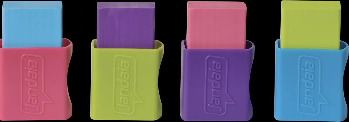 BORRACHA COLORIDA COM CINTA SORTIDA NEON  - JANDAIA — miniatura 2