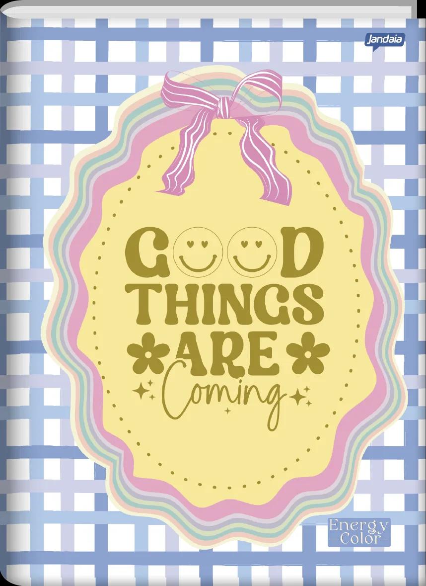 CADERNO BROCHURA UNIVERSITÁRIO CAPA DURA 80 FOLHAS -  ENERGY COLOR — miniatura 4