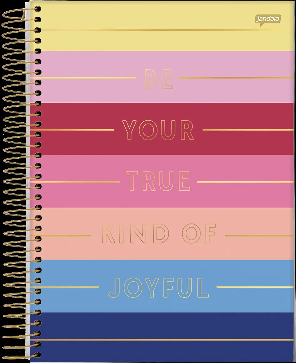 CADERNO ESPIRAL 1/4 CAPA DURA 80 FOLHAS - WISH — miniatura 4