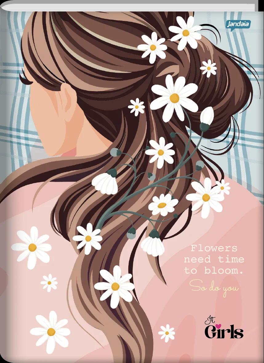 CADERNO BROCHURA 1/4 CAPA DURA 96 FOLHAS - IT GIRL — miniatura 2