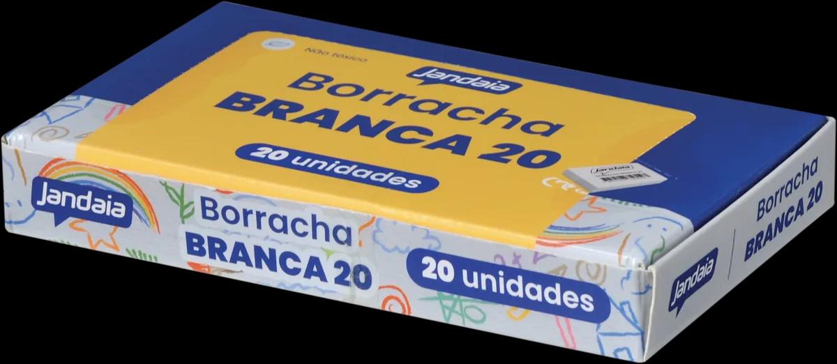 BORRACHA PLÁSTICA BRANCA N°20 - JANDAIA