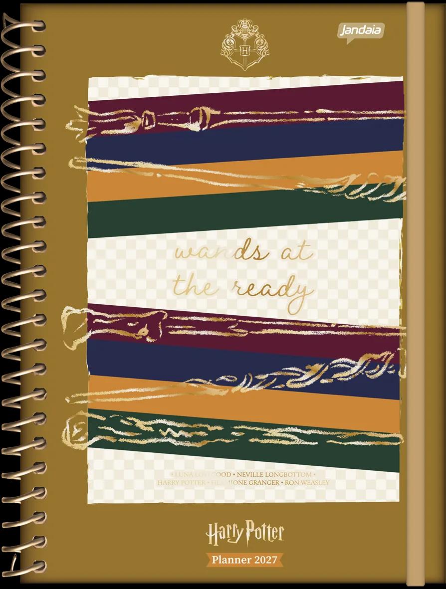 AGENDA PLANEJAMENTO ESPIRAL 175X242MM - HARRY POTTER