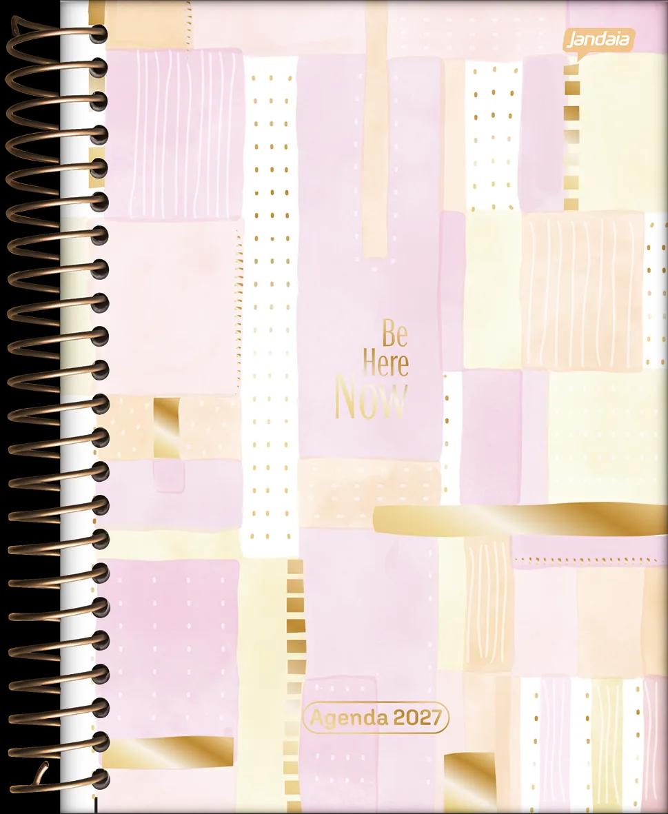 AGENDA DIÁRIA ESPIRAL 133X178MM 176FLS - LA CREME