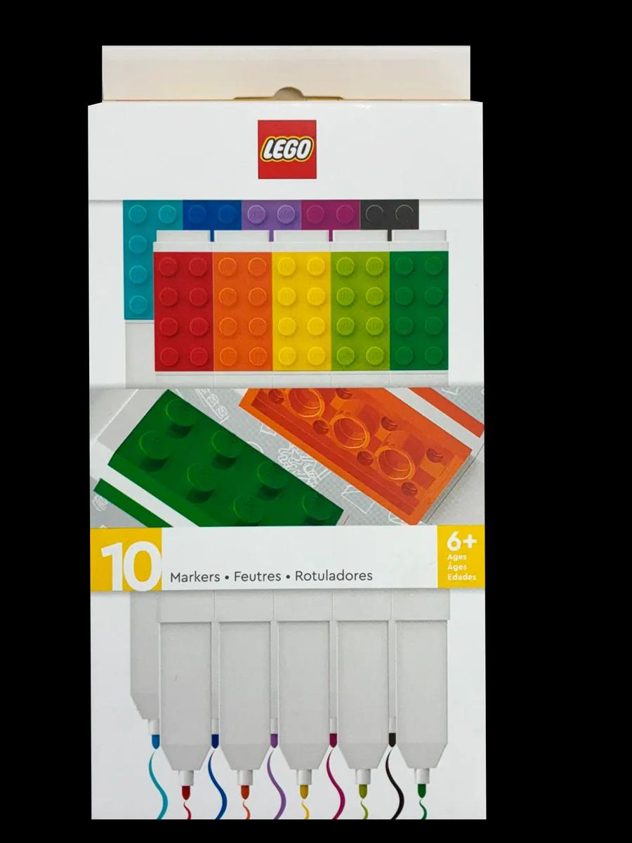 CANETA HIDROGRAFICA 10 CORES - LEGO