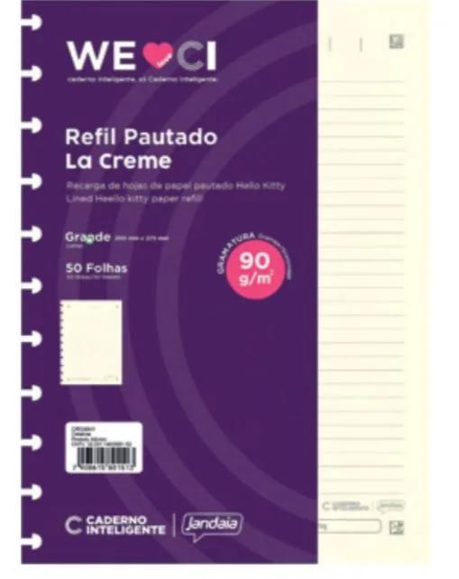 CADERNO INTELIGENTE REFIL 50 FOLHAS - LA CREME