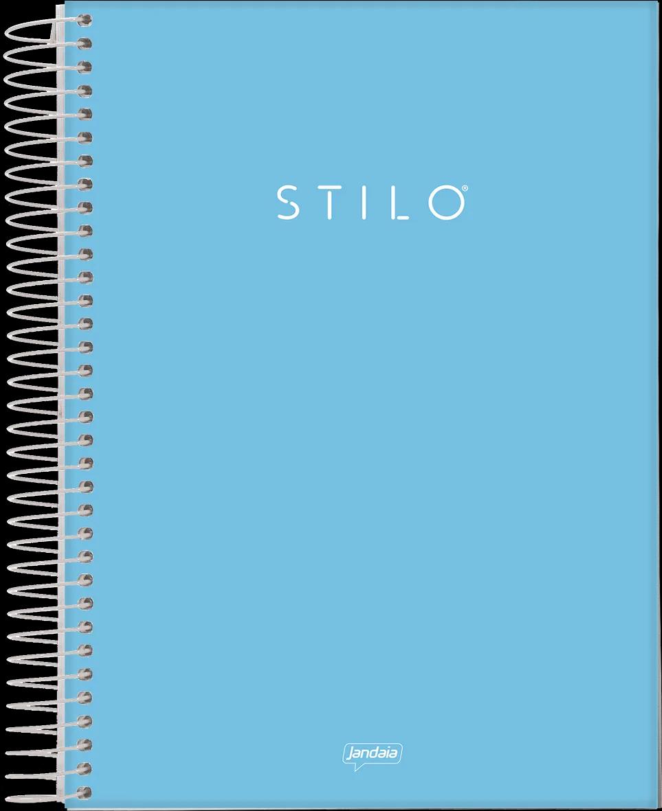 CADERNO ESPIRAL 175X242 01 MATÉRIA 80 FOLHAS - STILO — imagem 1