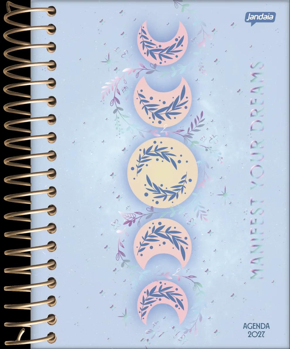 AGENDA DIARIA ESPIRAL 133X178MM 176 FOLHAS - MYSTIC — imagem 1